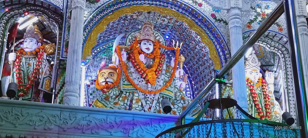Mata Ashapurni Ji Mandir Sacred Devi Dress