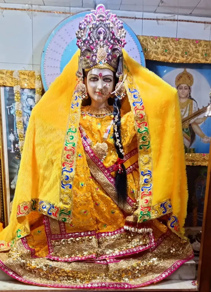 Saraswati Mata Mandir Sacred Deity Vastra
